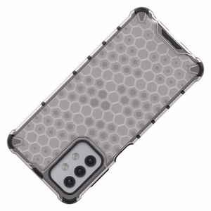 Honeycomb Case kaitsekate TPU kaitserauaga Samsung Galaxy A32 5G läbipaistev