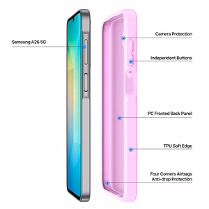 Чехол Dux Ducis Yind для Samsung A266 A26 5G розовый