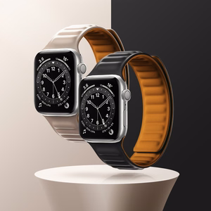Magnetiline rihm Magnetiline rihmarihm Apple Watchi 45mm jaoks - punane