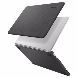 Spigen Urban Fit must ümbris 2026. aasta MacBook Neo 13-tollisele mudelile