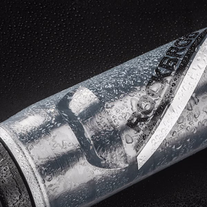 Rockbros 620 ml termopudel jalgrattale, BPA-vaba, musta üleminekuga