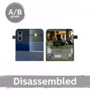 LCD ekraan ühilduv Samsung F721 Z Flip4 (välimine) raamiga / Bora Purple / (9/10 kasutatud)