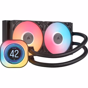 CORSAIR iCUE LINK TITAN 240 RX LCD vesijahuti
