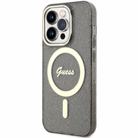 Guess GUHMP14XHCMCGK iPhone 14 Pro Max 6.7" must/must hardcase Glitter kuldne MagSafe