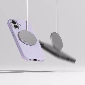 Ringke Silicone Magnetic MagSafe Ümbris jaoks iPhone 17 - Lilla