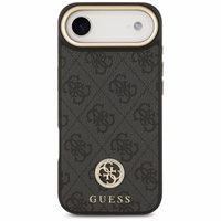 GUESS ümbris jaoks IPHONE 17 Air compatible with MagSafe GUHMP17MP4G4DCSK (PU W/ Strass Logo & Big Strap Metal Buttons) must