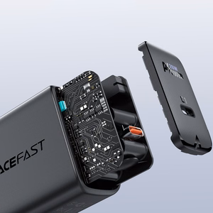 Acefast быстрое зарядное устройство USB Type C 20W Power Delivery белое (A1 EU white)