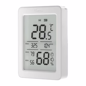 Sonoff AirGuard TH SNZB-02DR2 ZigBee ЖК-датчик температуры и влажности