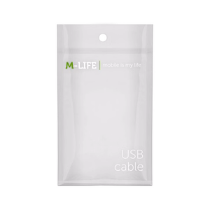 M-Life USB – micro-USB nailonkaabel, must, 1 m