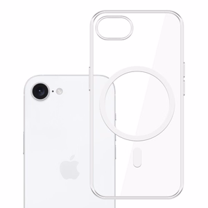 3mk Clear MagCase jaoks Apple iPhone 16E - läbipaistev