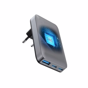 Phone Laadija Forcell F-Energy Ultra Slim GaN III 2 x USB C + USB A QC4.0 PD 4A 65W VT-47 hall 0INT