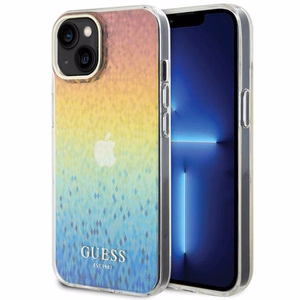Guess IML Faceted Mirror Disco Iridescent чехол для iPhone 15 - разноцветный