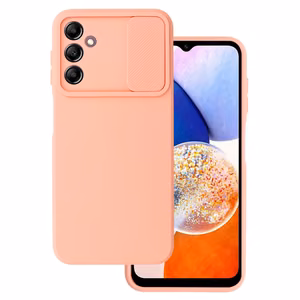 Camshield Soft jaoks Samsung Galaxy A14 4G/5G Salmon