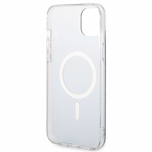 Guess GUBPP14MH4EACSK 4G Print MagSafe ümbrise ja laadija komplekt seadmele iPhone 14 Plus 6.7", must