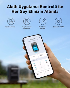 Anker SOLIX C300X kaasaskantav elektrijaam, liitium-raudfosfaat (LiFePO4) aku, 90000 mAh