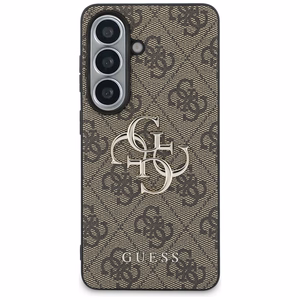 Guess 4G Big Metal Logo чехол для Samsung Galaxy S26 Plus коричневый
