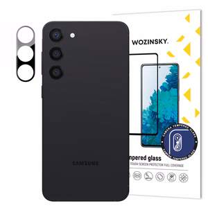 Wozinsky Full Camera Glass Samsung Galaxy S23 Karastatud klaas jaoks 9H camera