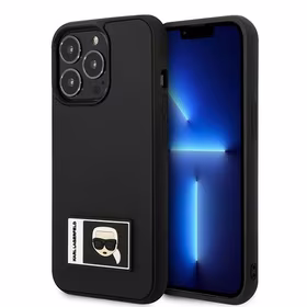 Karl Lagerfeld Ikonik Patch Ümbris jaoks iPhone 13 Pro / iPhone 13 - must