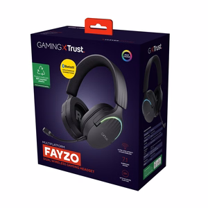 Trust GXT 491 Fayzo Headset Wired & Wireless Head-band Gaming USB Type-C Bluetooth must