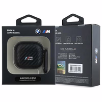 BMW BMA4CMPUCA AirPods 4 cover must/must PU Carbon M Collection