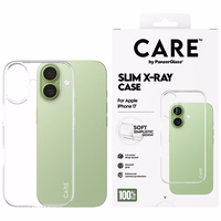 CARE by PanzerGlass Fashionable X-Ray Soft Basic Ümbris jaoks iPhone 17 - Läbipaistev