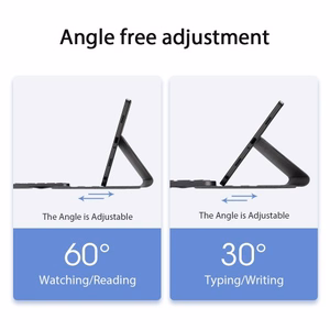 Dux Ducis "TK Series" juhtmevaba klaviatuur / ümbris Samsung X200 (X205) Tab A8 2021 10.5" must