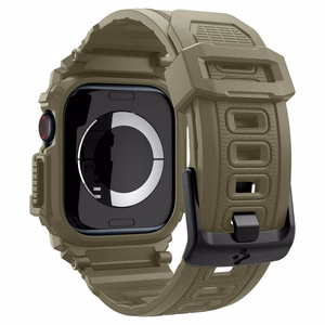 SPIGEN ümbris RUGGED ARMOR "PRO" jaoks APPLE Watch 10 (46 mm) vintage khaki