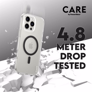 CARE by PanzerGlass Flagship Ümbris iPhone 16 Pro Max 6.9" must/must MagSafe 1348
