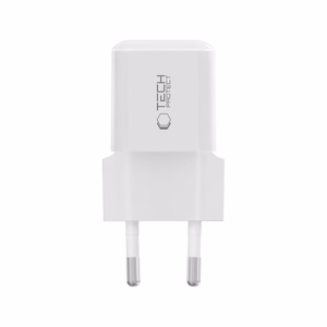 Tech-Protect NCM25 USB-C PD 25W Wall Laadija - valge