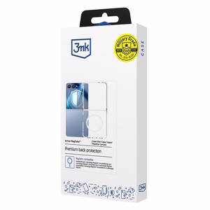 3mk Armor MagCase jaoks Samsung Galaxy Z Flip 7 - Läbipaistev
