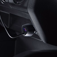 Car laadija Forcell F-Energy Carbon USB A QC3.0 PD 3A 38W with kaabel USB C CC50-1AC must