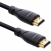 Qoltec 50353 HDMI v2.1 Cable Ultra high speed 8K | 60Hz | 26AWG | kuldne | 5m
