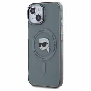 Karl Lagerfeld KLHMP15SHLSKIK iPhone 15 6.1" must/must hardcase IML Metal Karl Head MagSafe
