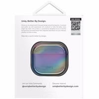 Uniq Iridescia AirPods 4 Hang Ümbris - Holo Multicolor