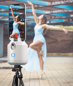 Phone hoidja with 360° face tracking P3 valge