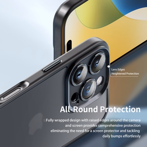 Rock Guard Touch Matte Series Ümbris jaoks Iphone 16 Pro Max hall