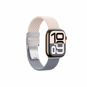 AmazingThing Blend ремешок для Apple Watch 42 мм комплект 2 шт. - розово-серый/розовый