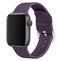 Silikoonist rihm APS Apple Watch 38/40/41mm rihmaga kellarihm - kollane