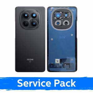 Back Cover Compatible With Xiaomi Redmi Note 15 5G / Black / (Service Pack)