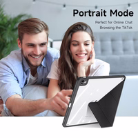 DUX DUCIS case MAGI with pencil storage jaoks iPad iPad Air 11" (2024/2025)/iPad Air 4/5 10.9" must