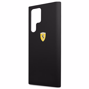Ferrari FESSIHCS22LBK S22 Ultra S908 чёрный/чёрный жёсткий чехол On Track Silicone