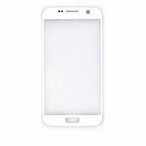Välimine ekraaniklaaas Samsung G930 S7 jaoks, valge, HQ