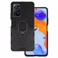 Ring Armor Ümbris jaoks Xiaomi Redmi Note 11 Pro/Note 11 Pro 5G Must