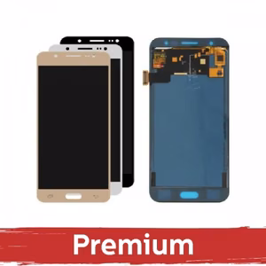 LCD ekraan ühilduv Samsung J500 J5 valge OEM