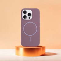 Ümbris jaoks iPhone 16 PLUS Läikiv Mag Kate compatible koos MagSafe lilla