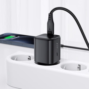 Acefast A134 GaN USB-C seinaklaadija, 67 W, must