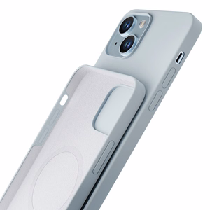 3mk Hardy Silicone MagCase jaoks iPhone 14 Plus - Sinine