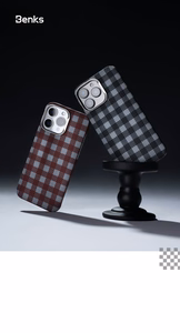 Benks Magnetic Armor Vichy Kevlar Ümbris (RF66) jaoks Iphone 16 Pro Max punane