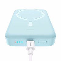 Akupank mini Baseus 10000mAh, USB-C 30W sinine