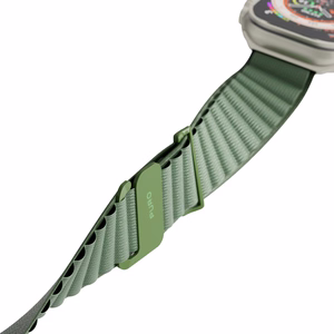 Нейлоновый ремешок Puro Extreme для Apple Watch 42 / 44 / 45 / 49 мм - тёмно-зелёный
